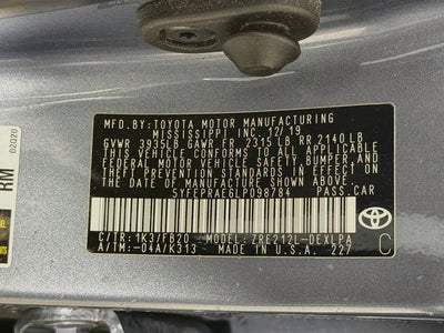 2020 Toyota Corolla LE