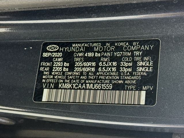 2021 Hyundai Kona SE