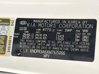 2021 Kia Sportage SX