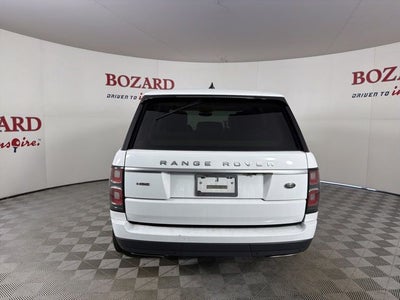 2019 Land Rover Range Rover 3.0L V6 Supercharged HSE