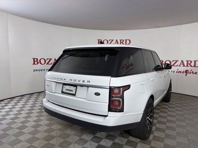 2019 Land Rover Range Rover 3.0L V6 Supercharged HSE
