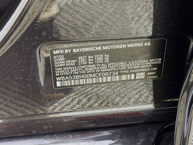 2021 BMW 5 Series 530i