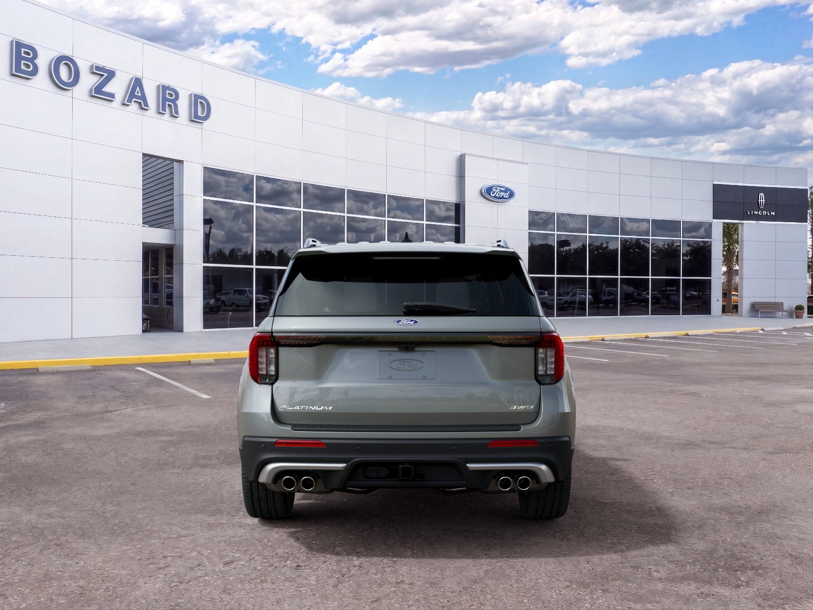 2027 Ford Explorer 4-Door 4DR 4WD PLTNM