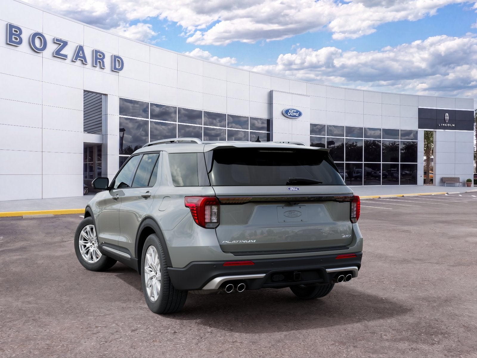 2027 Ford Explorer 4-Door 4DR 4WD PLTNM